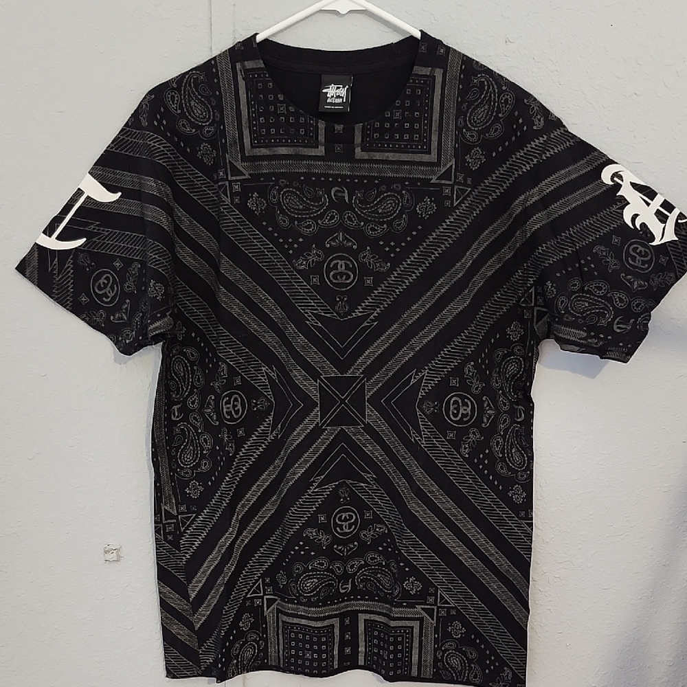 Stussy Treated Bandana Tee Black